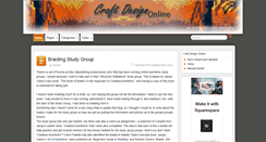 Desktop Screenshot of blog.craftdesignonline.com